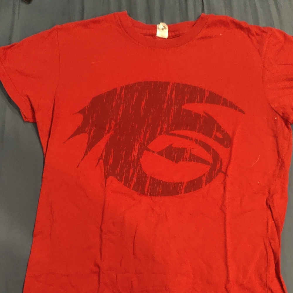 Gildan Bright Red Graphic T-Shirt